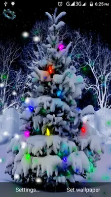 4D Christmas Live Wallpaper android App screenshot 3